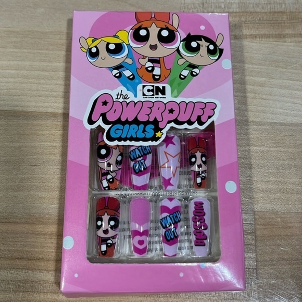 Press on nails Powerpuff Girls Cartoon Network